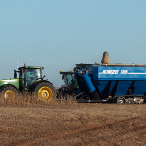 Tracks Grain Cart